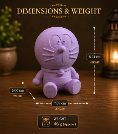 Doraemon 3D Printed Model