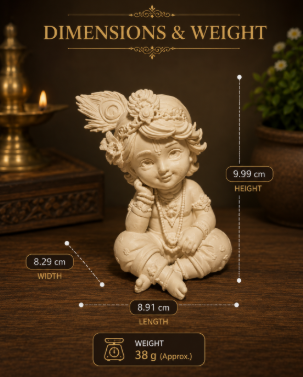 Little Krishna Sitting