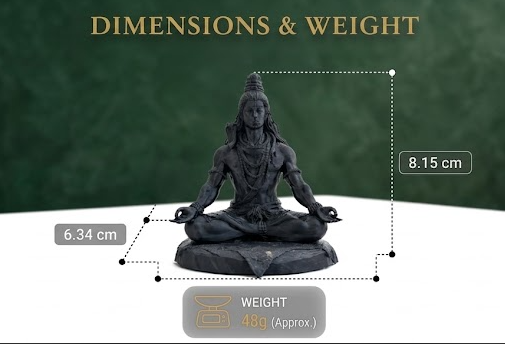 Shiva Meditation Statue