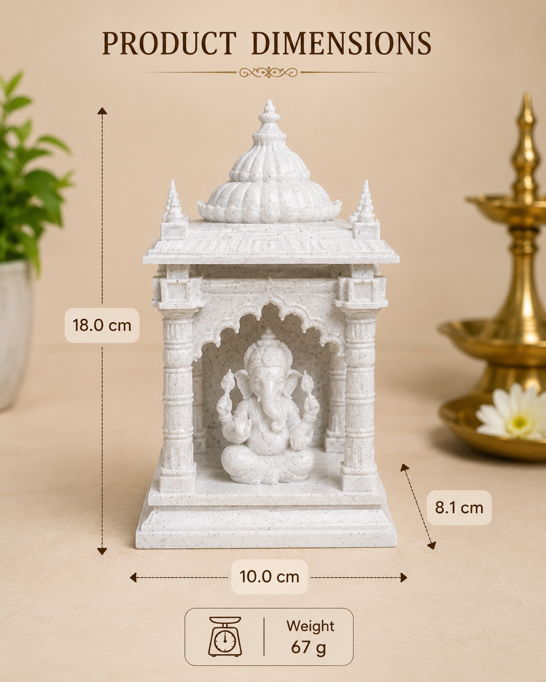 Mini Temple With Ganesha