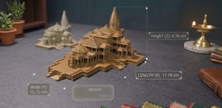 Ayodha Ram Mandir Replica