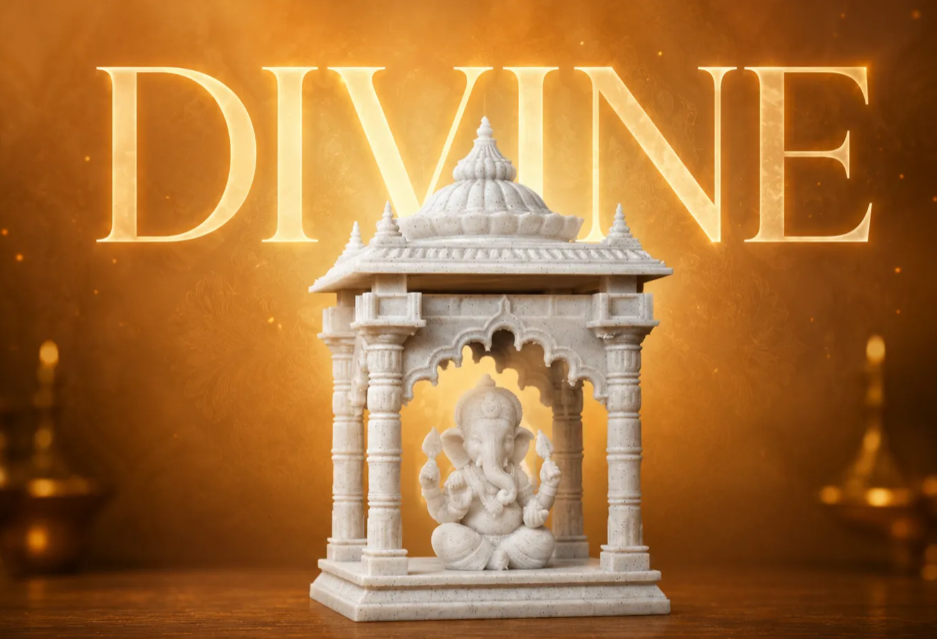 Mini Temple With Ganesha