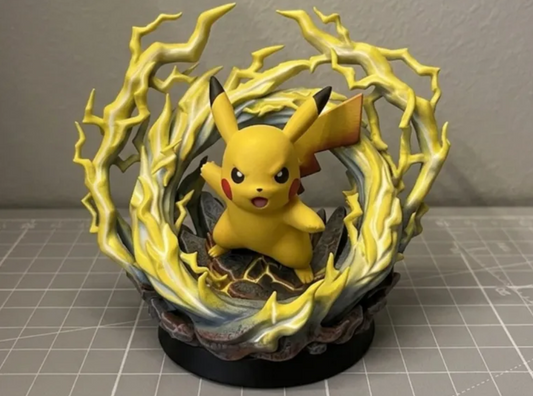 Lightning Pikachu Action Figure