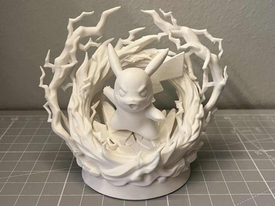 Lightning Pikachu Action Figure