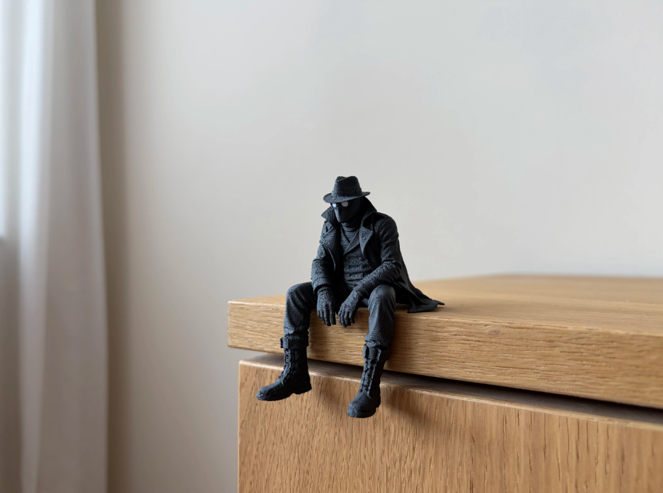 Spider-Noir Sitting on Ledge Figure