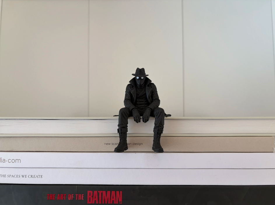 Spider-Noir Sitting on Ledge Figure