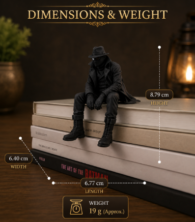 Spider-Noir Sitting on Ledge Figure