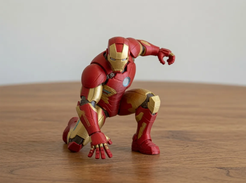 Iron Man Landing Figure