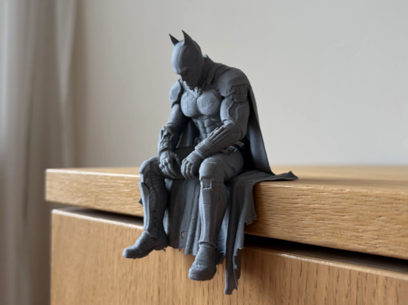 Batman Sitting on Ledge Figure