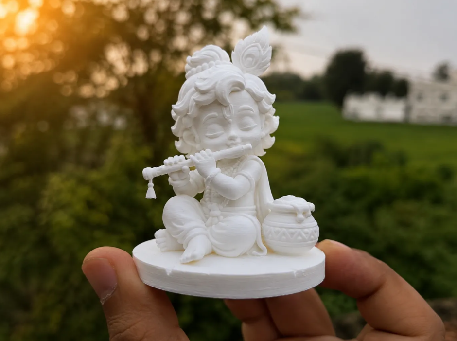Bal Krishna Playing Flute
