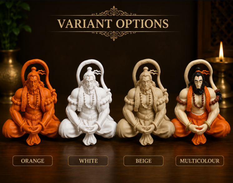 Meditating Hanumanji