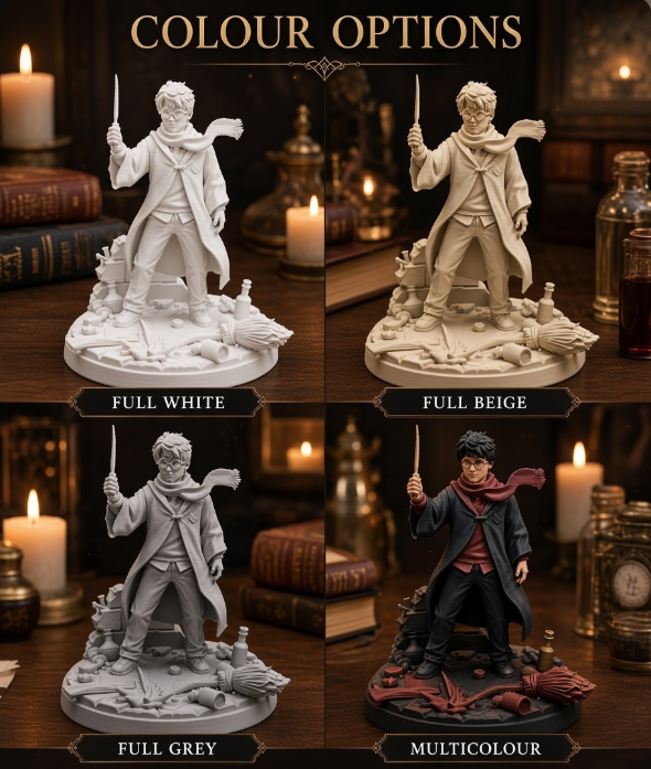 Detailed Harry Potter Figurine
