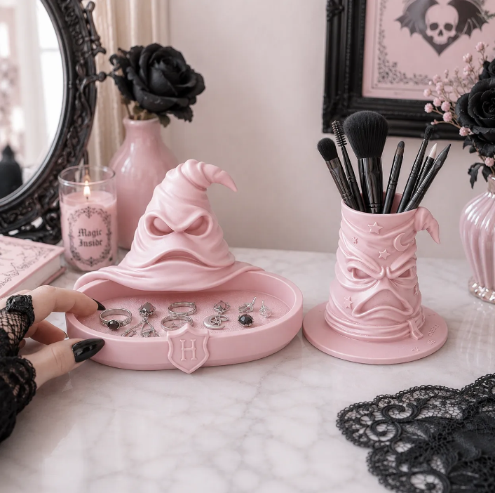 Harry Potter Sorting Hat Tray & Holder Set