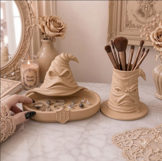 Harry Potter Sorting Hat Tray & Holder Set